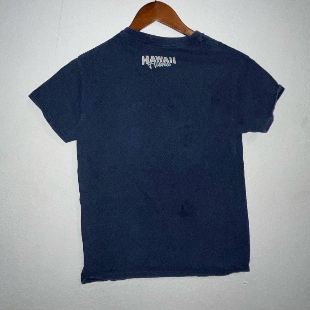 Hawaii Navy Aloha Island Life T-Shirt - Picture 5 of 6